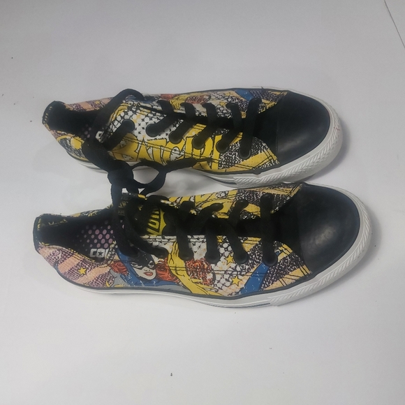 Converse All Star Low Top Batgirl Sneakers Size Women 8, Men 6 - Picture 5 of 11